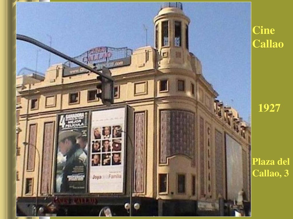 Cine Callao 1927 Plaza del Callao, 3 La belleza nocturna