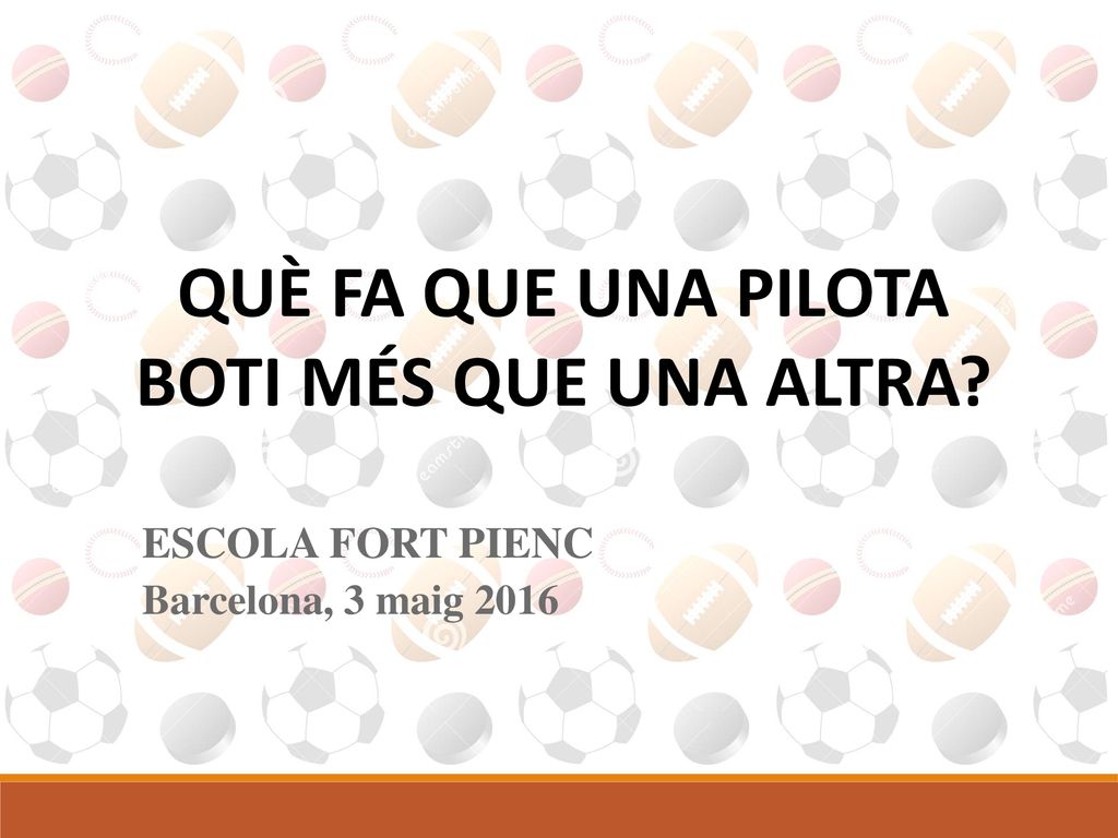 QUÈ FA QUE UNA PILOTA BOTI MÉS QUE UNA ALTRA