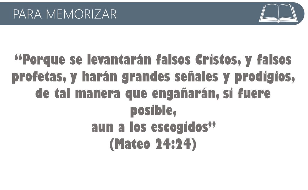Porque se levantarán falsos Cristos, y falsos profetas, y harán grandes señales y prodigios, de tal manera que engañarán, si fuere posible,