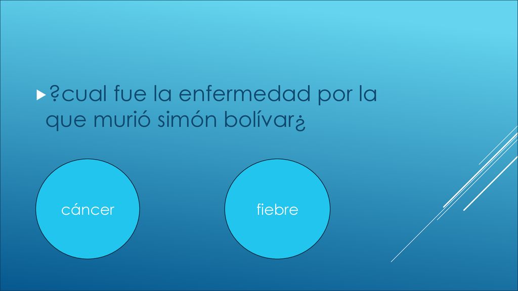 cual fue la enfermedad por la que murió simón bolívar¿
