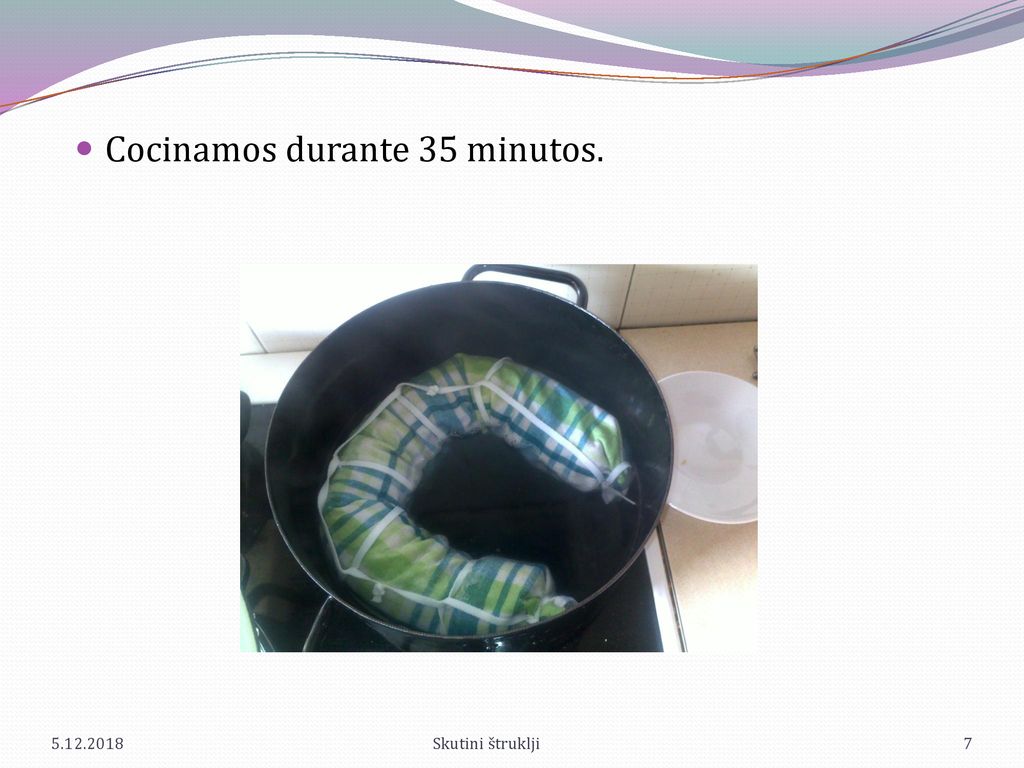 Cocinamos durante 35 minutos.