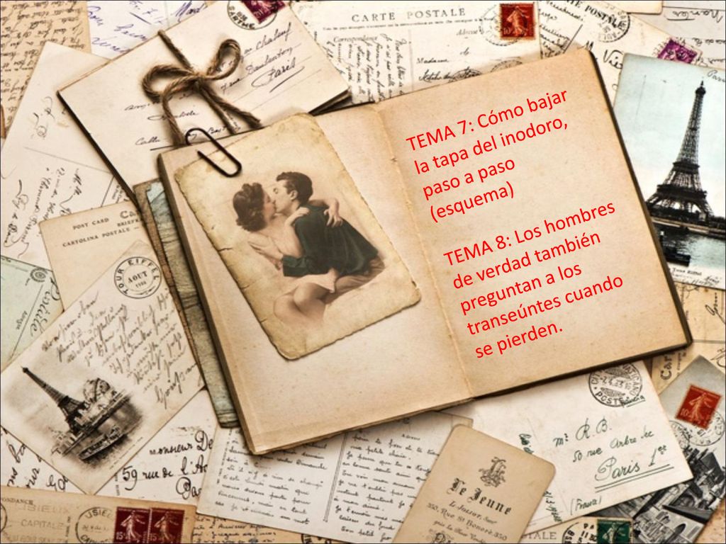 TEMA 7: Cómo bajar la tapa del inodoro, paso a paso (esquema)
