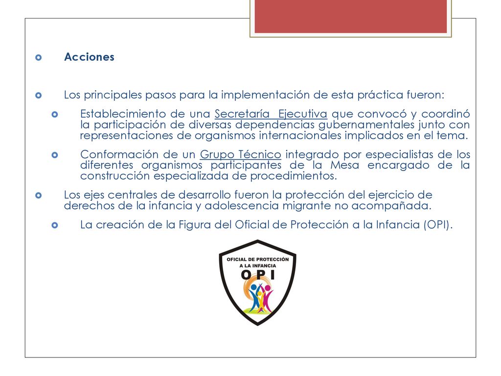 Los principales pasos para la implementación de esta práctica fueron:
