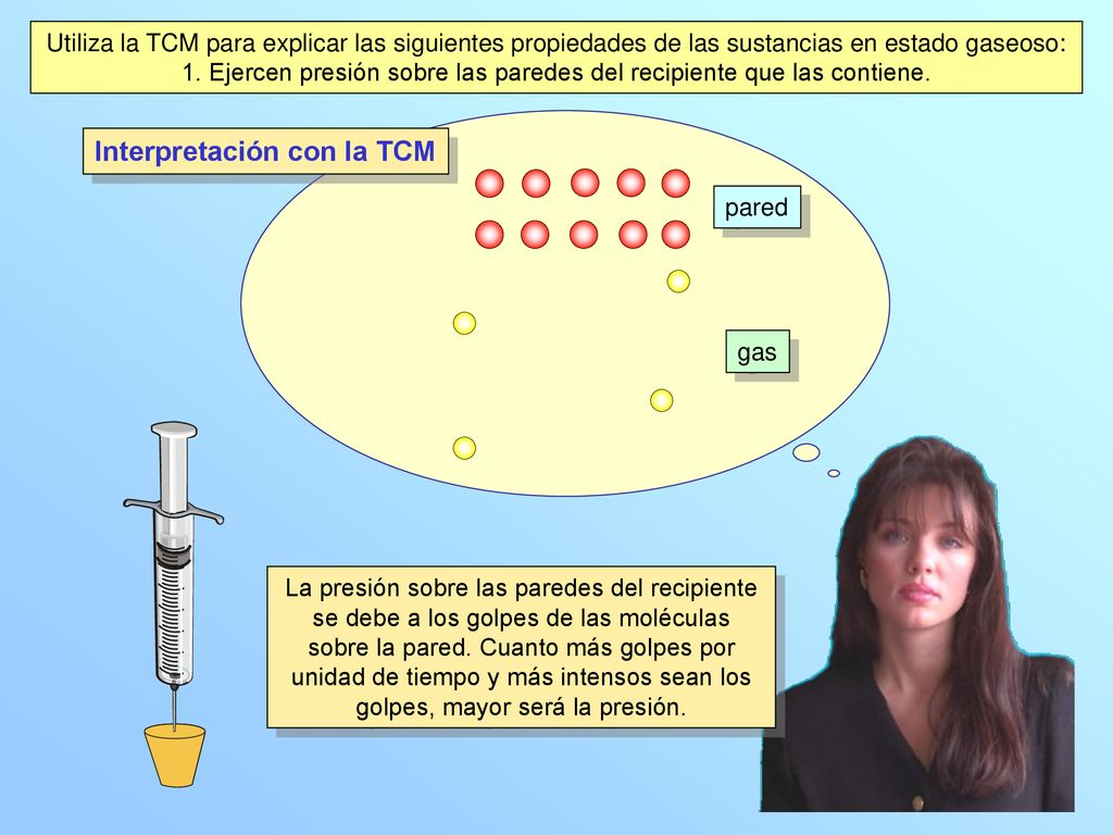 1. Ejercen presión sobre las paredes del recipiente que las contiene.