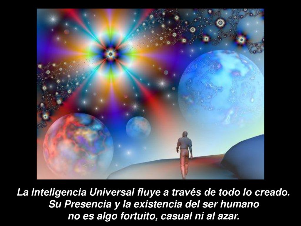 La Inteligencia Universal fluye a través de todo lo creado.