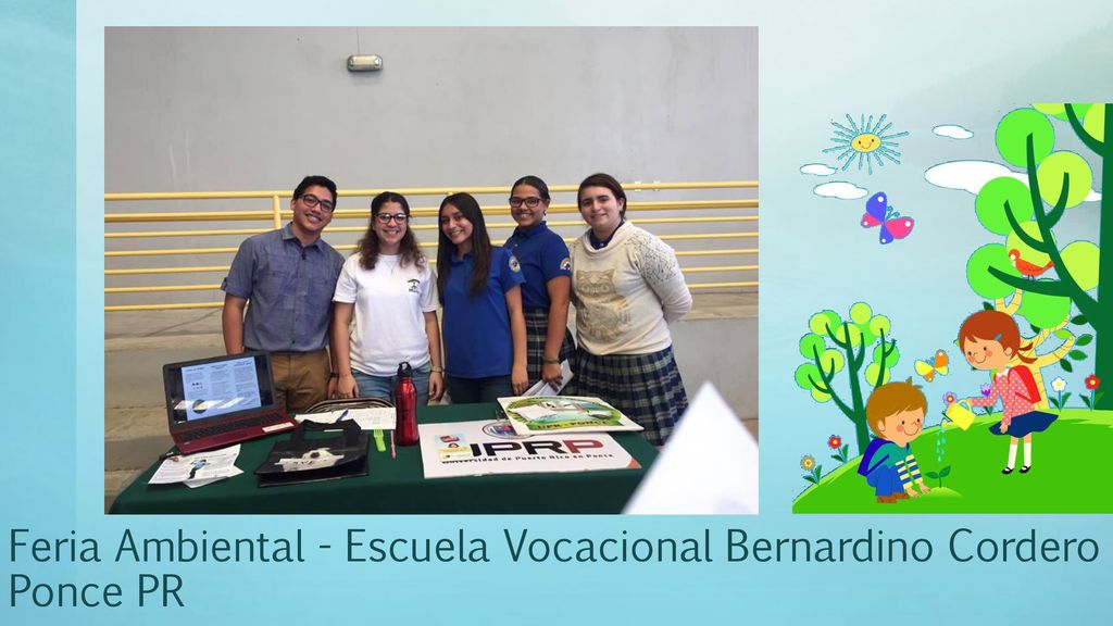 Feria Ambiental - Escuela Vocacional Bernardino Cordero Ponce PR