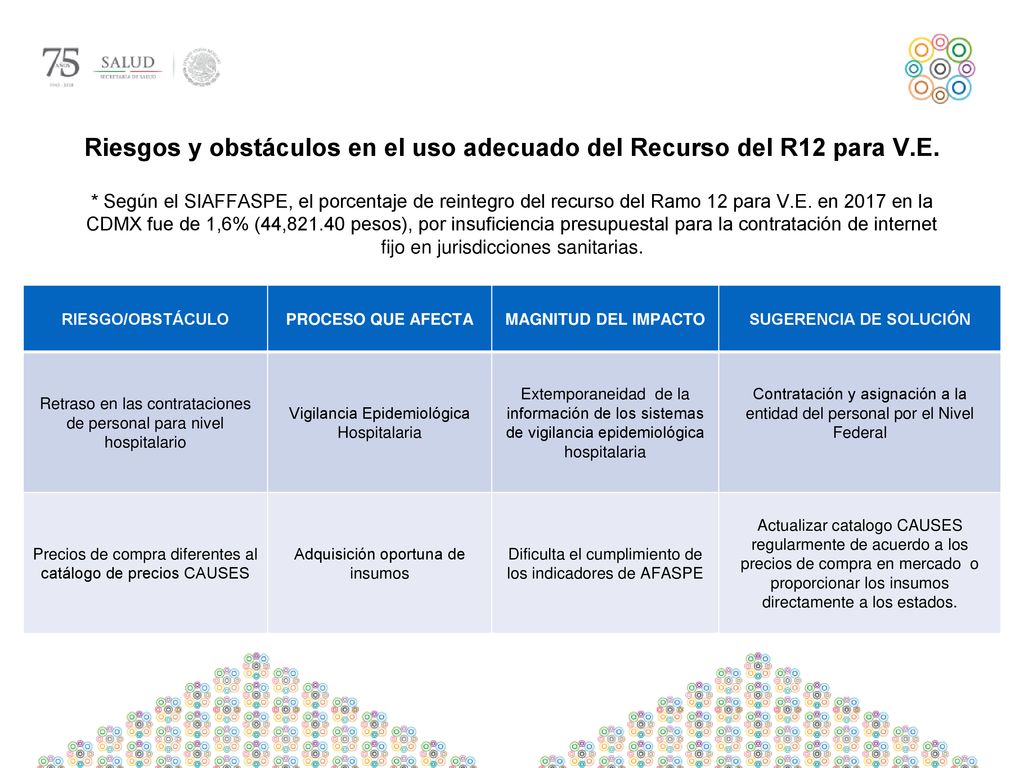 Riesgos y obstáculos en el uso adecuado del Recurso del R12 para V.E.