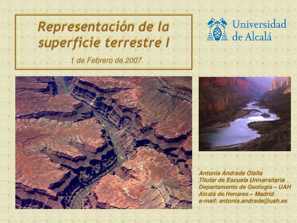 Representación de la superficie terrestre I 1 de Febrero de 2007