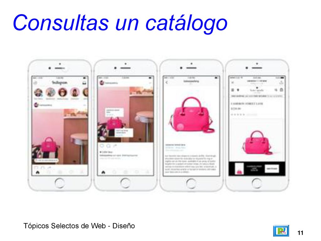 Consultas un catálogo Tópicos Selectos de Web - Diseño 11