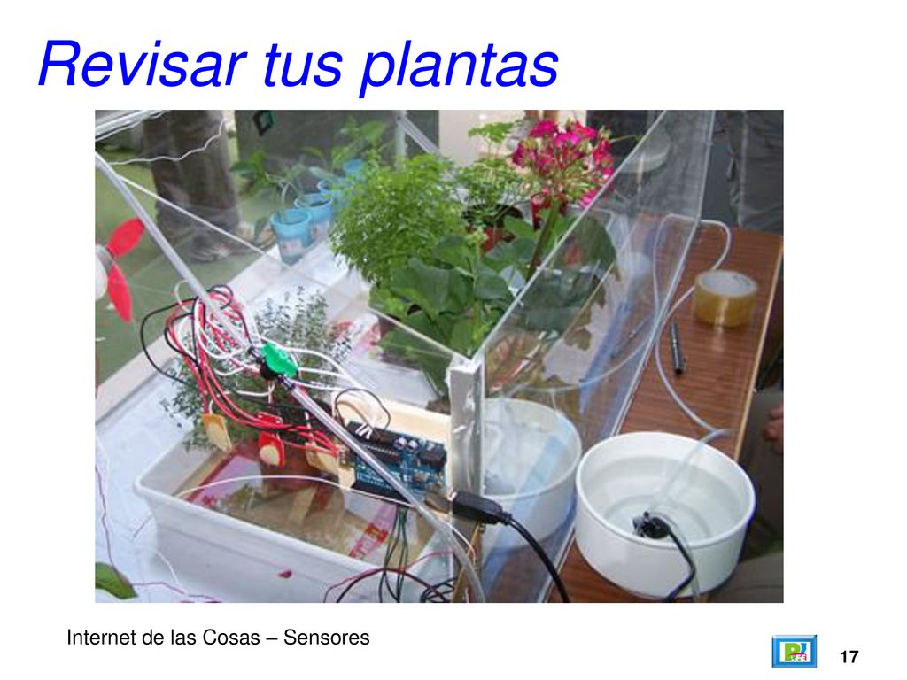 Revisar tus plantas Internet de las Cosas – Sensores 17