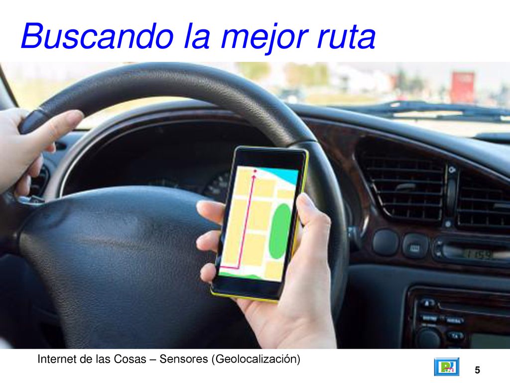 Buscando la mejor ruta Internet de las Cosas – Sensores (Geolocalización) 5