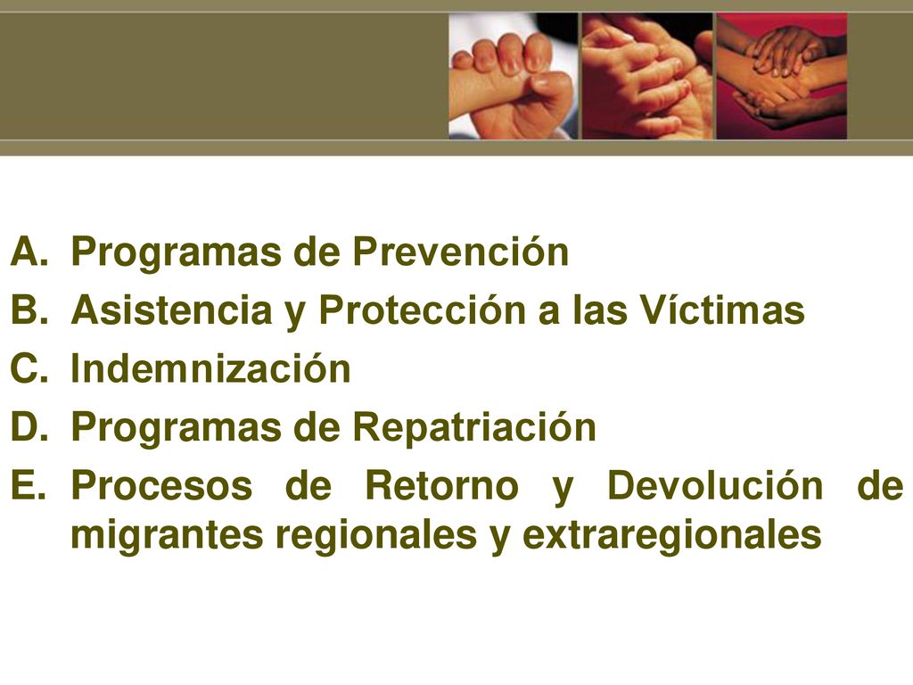 Programas de Prevención