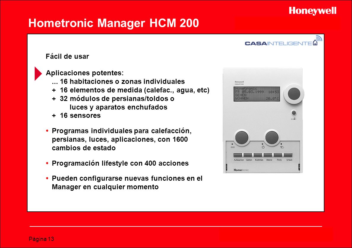 Hometronic Manager HCM 200