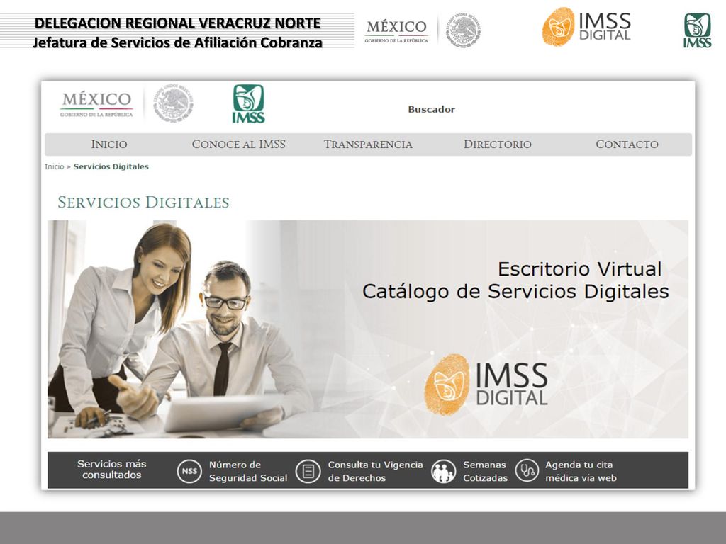 DELEGACION REGIONAL VERACRUZ NORTE Jefatura de Servicios de Afiliación Cobranza