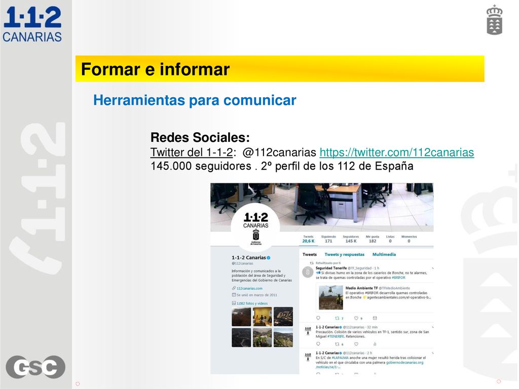 Formar e informar Herramientas para comunicar Redes Sociales: