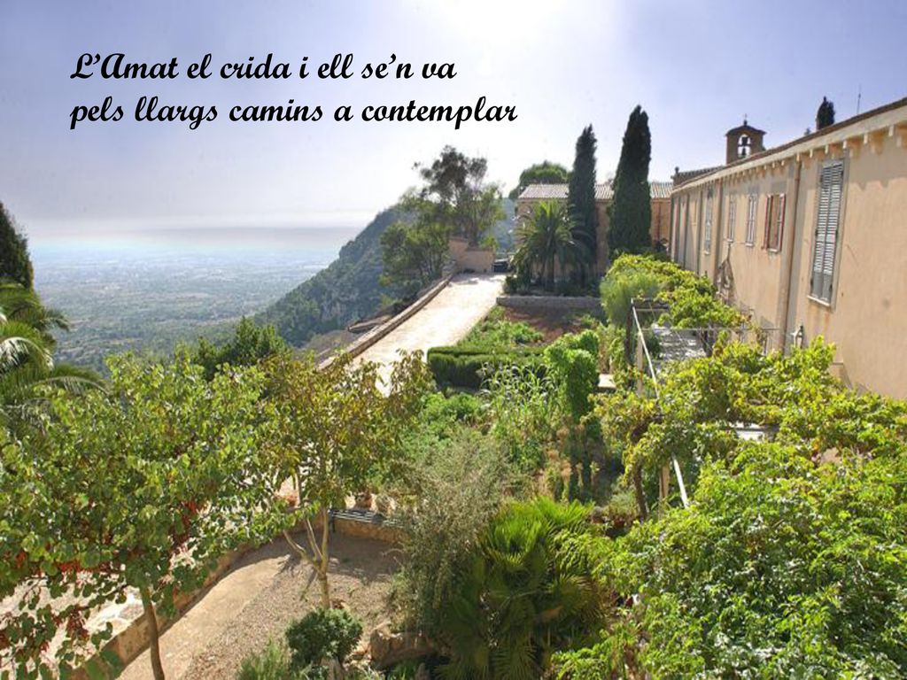 L’Amat el crida i ell se’n va pels llargs camins a contemplar