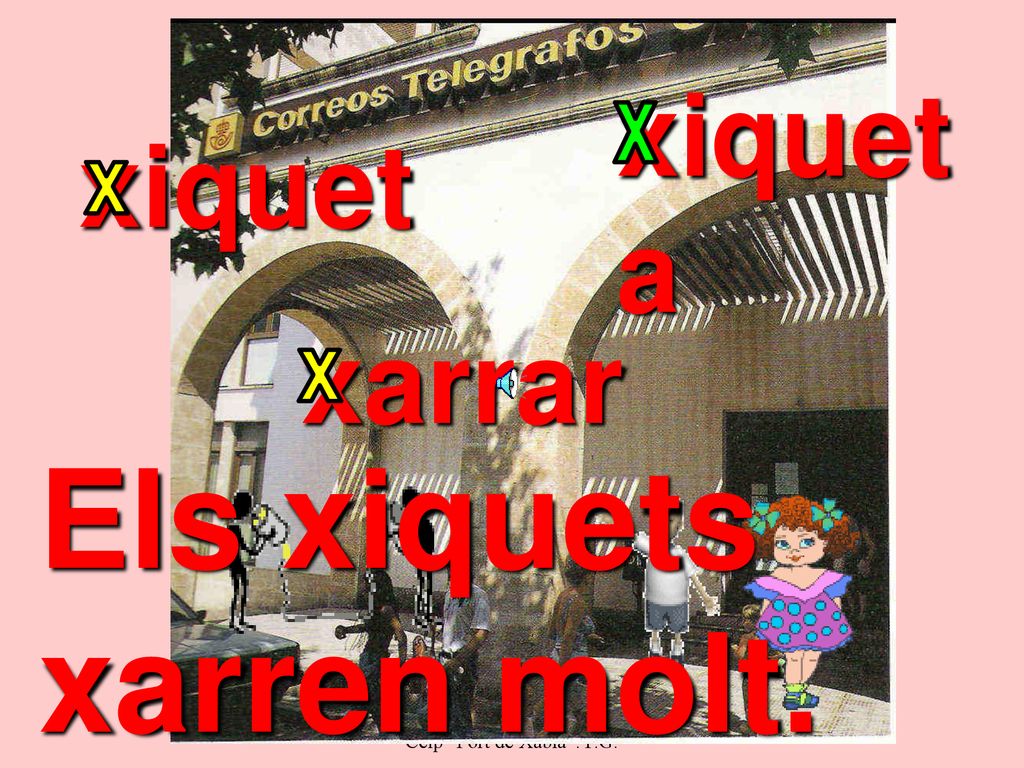 L’aventura de les lletres. Ceip Port de Xàbia . P.G.