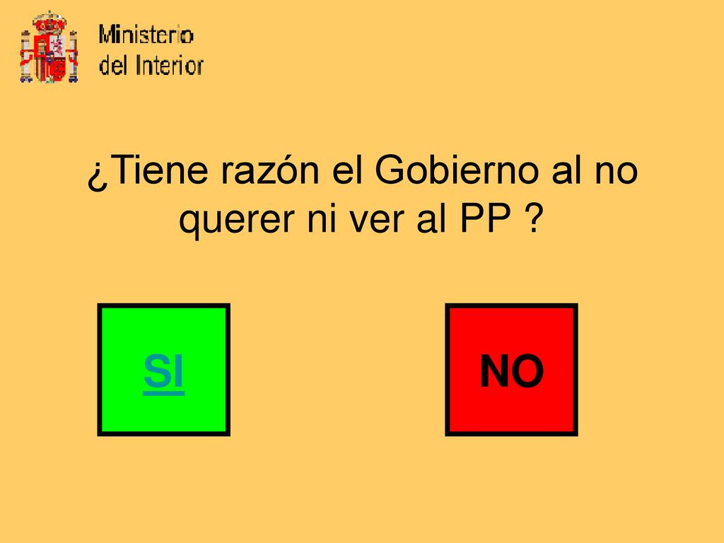 ¿Tiene razón el Gobierno al no querer ni ver al PP