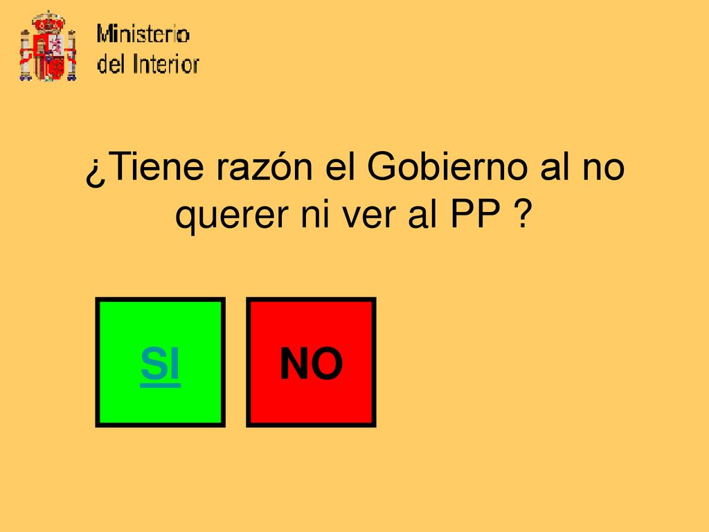 ¿Tiene razón el Gobierno al no querer ni ver al PP