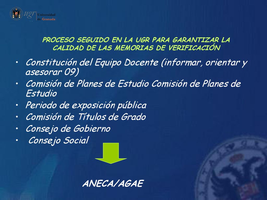 Constitución del Equipo Docente (informar, orientar y asesorar 09)
