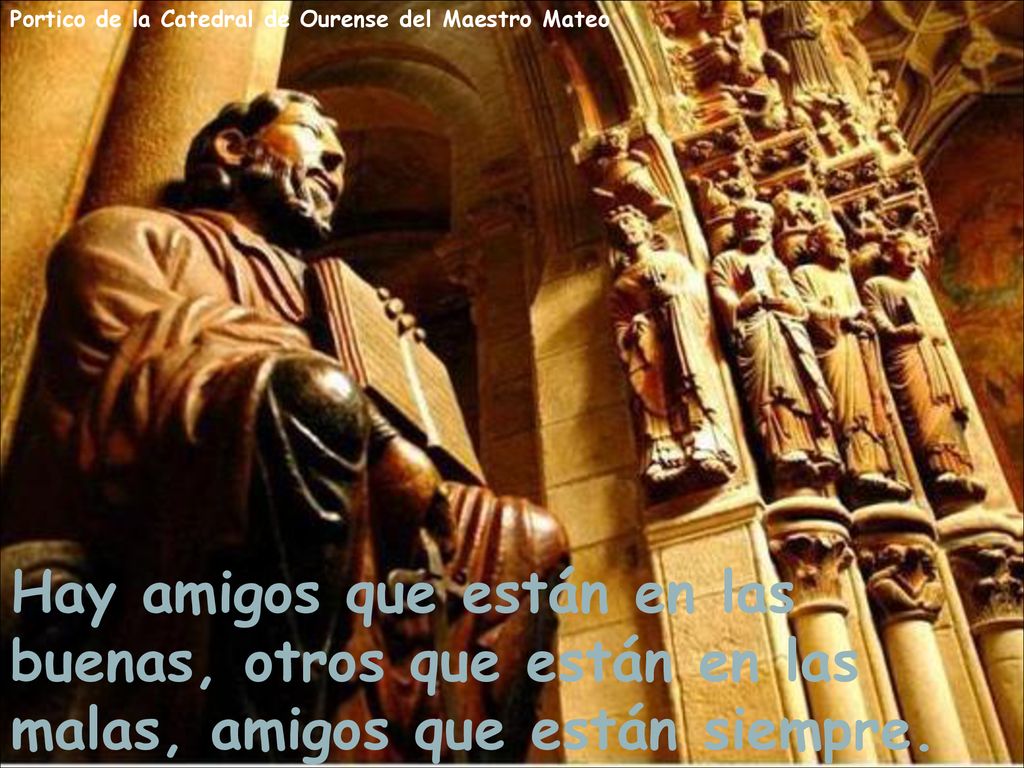 Portico de la Catedral de Ourense del Maestro Mateo