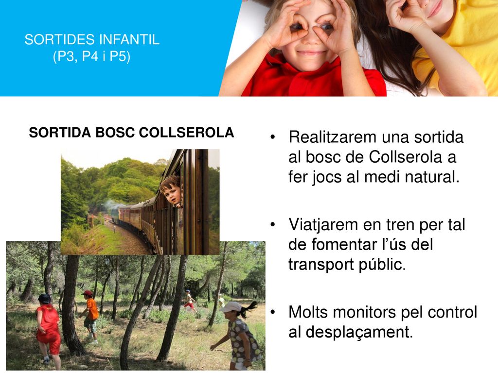 Viatjarem en tren per tal de fomentar l’ús del transport públic.