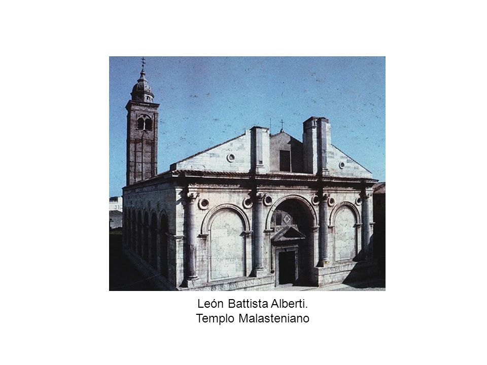 León Battista Alberti. Templo Malasteniano