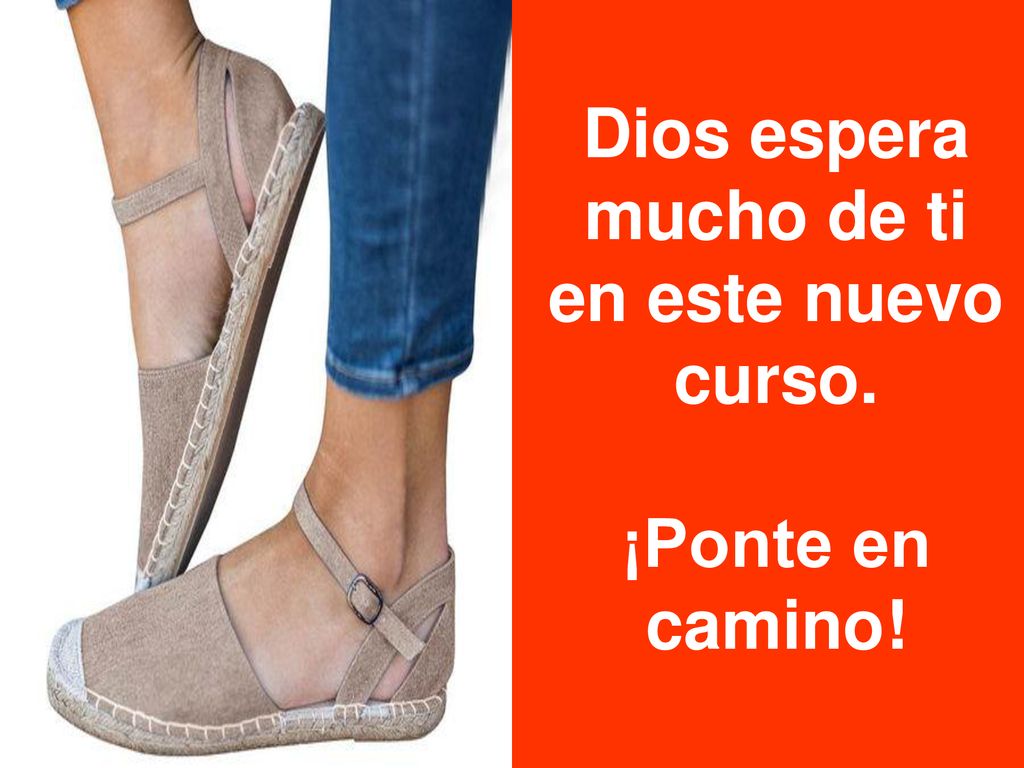 Dios espera mucho de ti en este nuevo curso. ¡Ponte en camino!