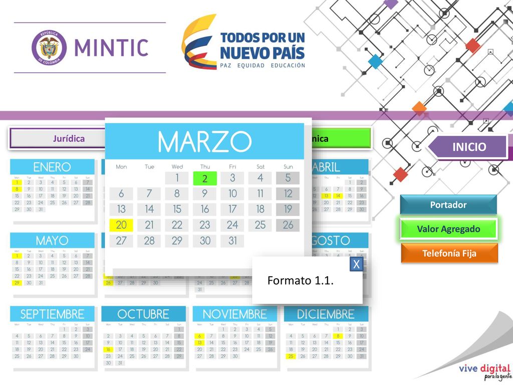 INICIO X Formato Jurídica Financiera Técnica Portador