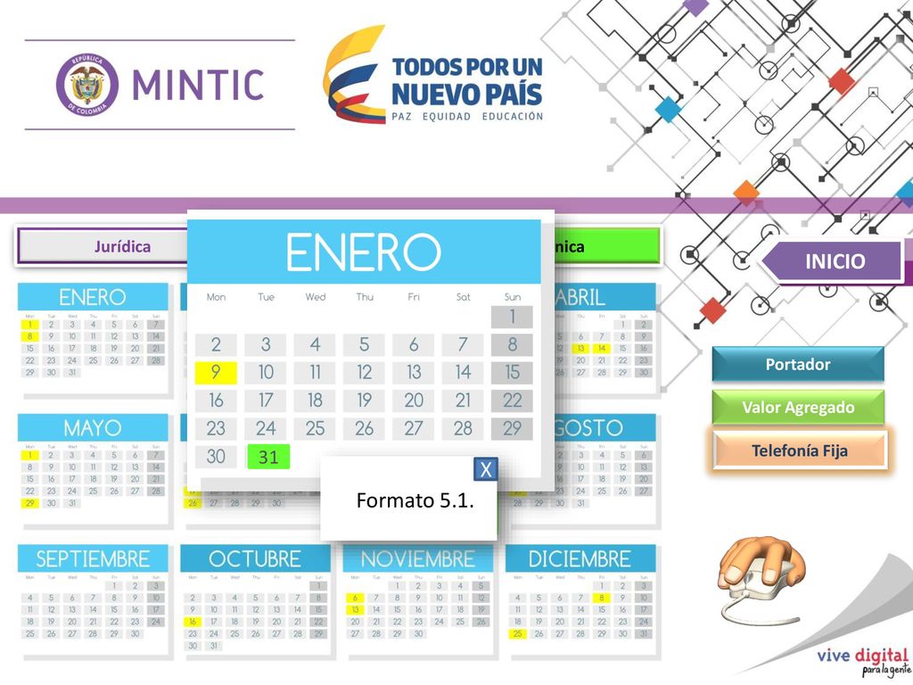 INICIO X Formato Jurídica Financiera Técnica Portador