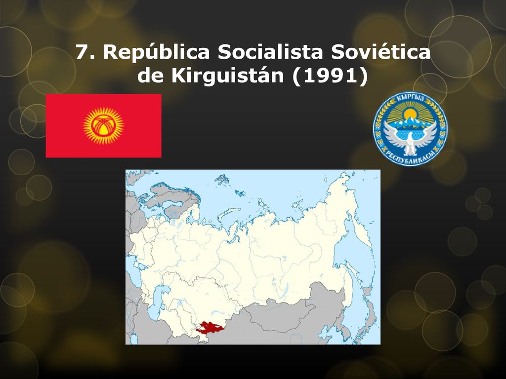 7. República Socialista Soviética de Kirguistán (1991)