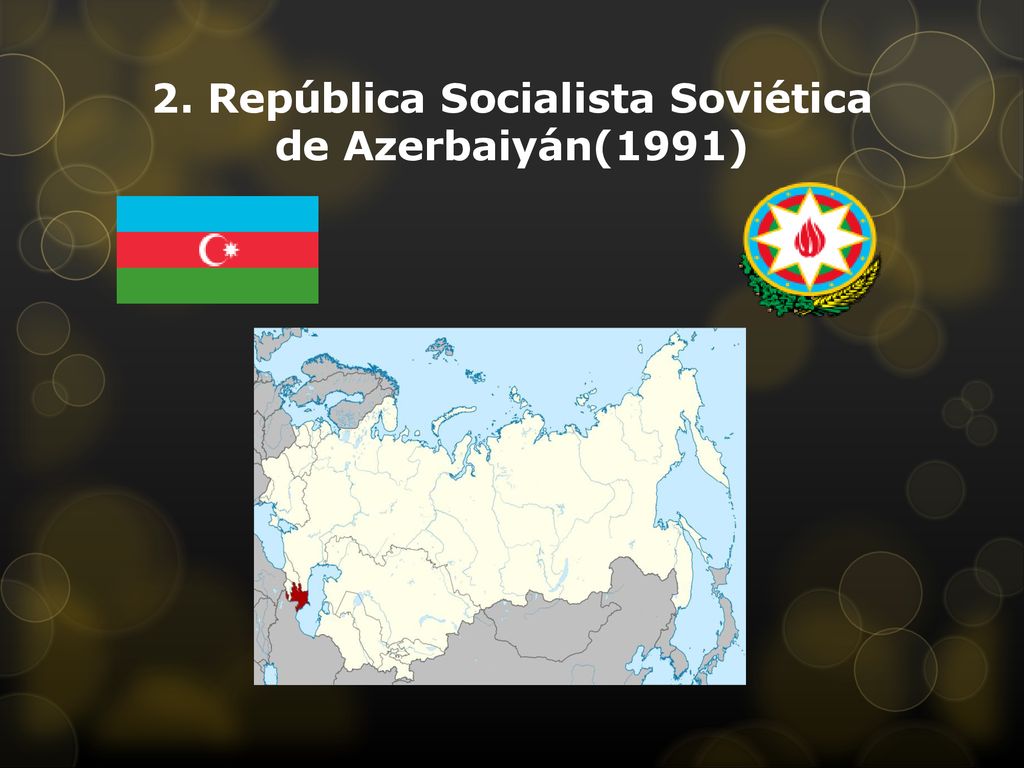 2. República Socialista Soviética de Azerbaiyán(1991)