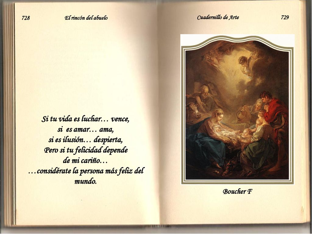 Si tu vida es luchar… vence, si es amar… ama,