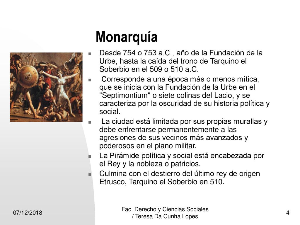Fac. Derecho y Ciencias Sociales / Teresa Da Cunha Lopes