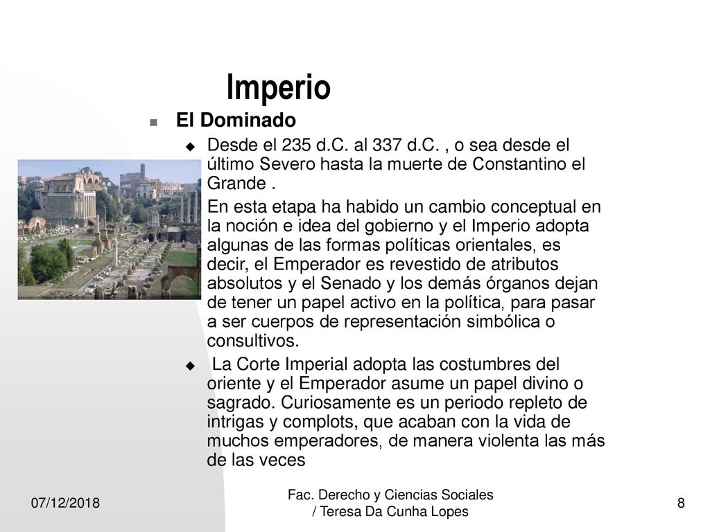 Fac. Derecho y Ciencias Sociales / Teresa Da Cunha Lopes