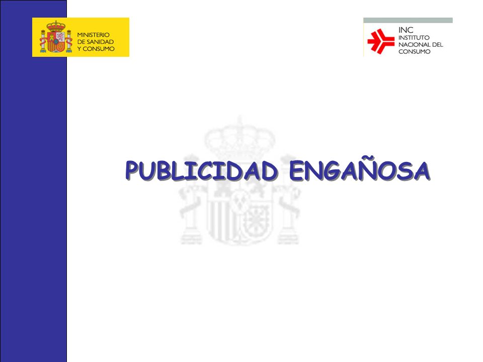 PUBLICIDAD ENGAÑOSA