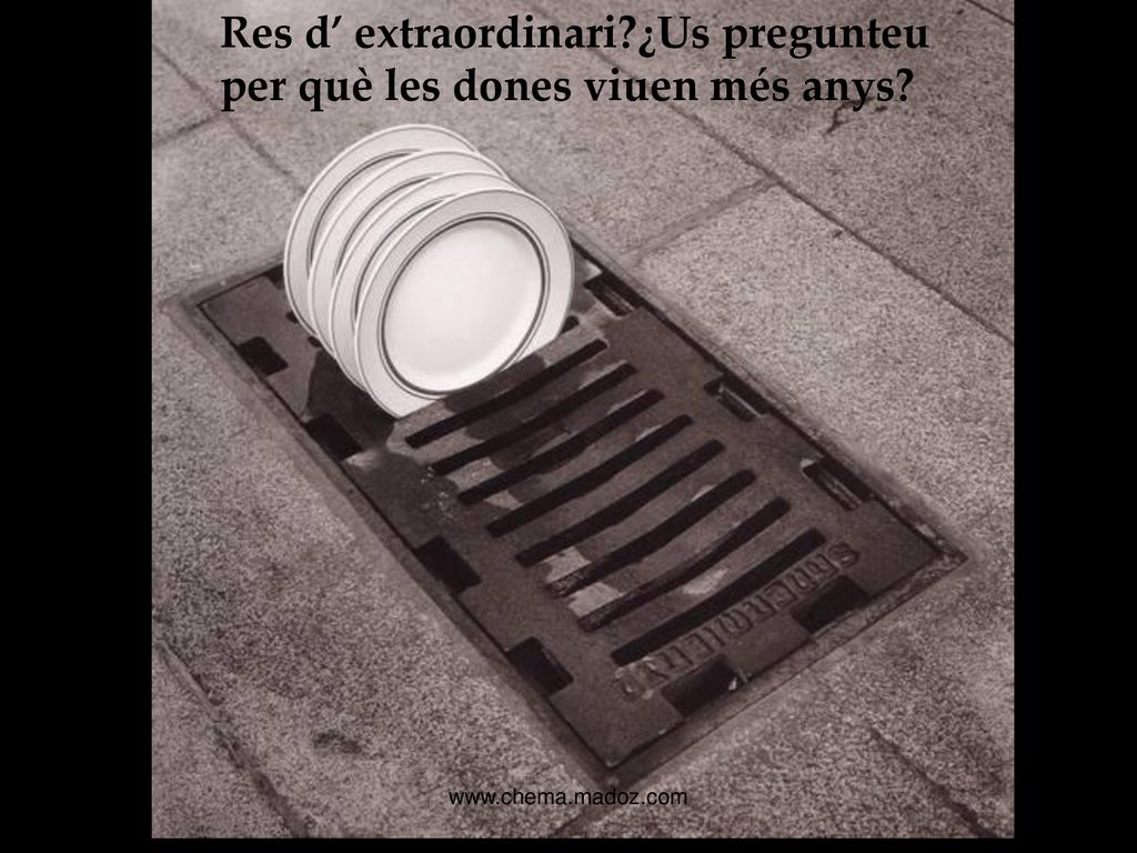 Res d’ extraordinari ¿Us pregunteu per què les dones viuen més anys