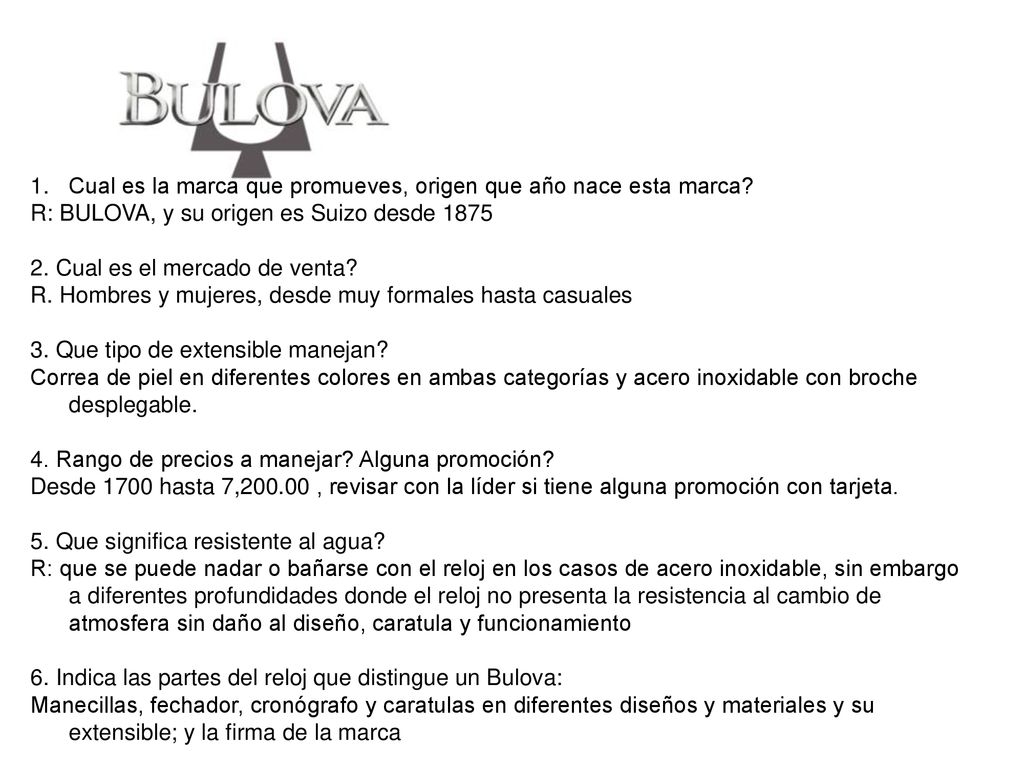Cual es la marca que promueves, origen que año nace esta marca