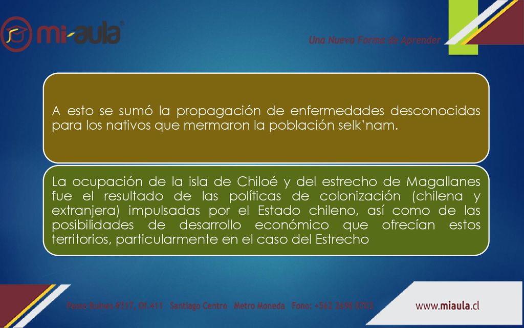 A esto se sumó la propagación de enfermedades desconocidas para los nativos que mermaron la población selk’nam.