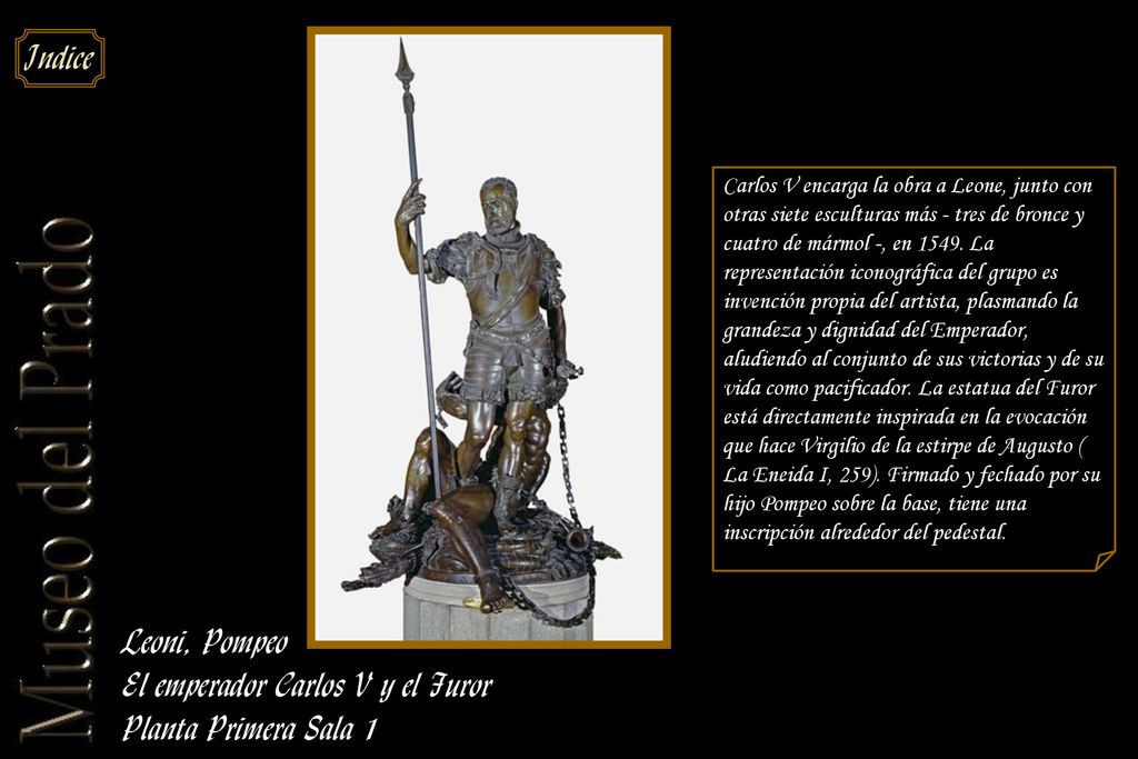 El emperador Carlos V y el Furor Planta Primera Sala 1