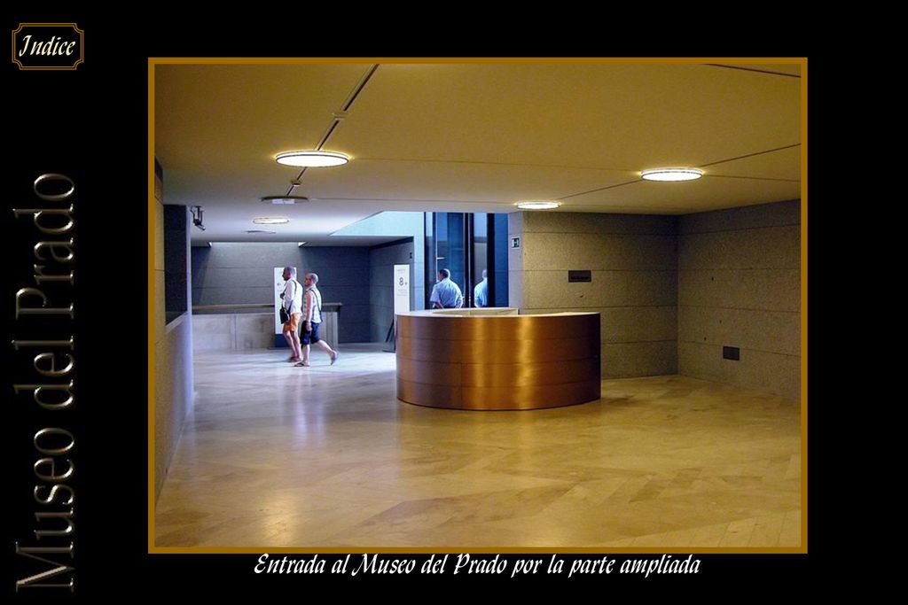 Entrada al Museo del Prado por la parte ampliada