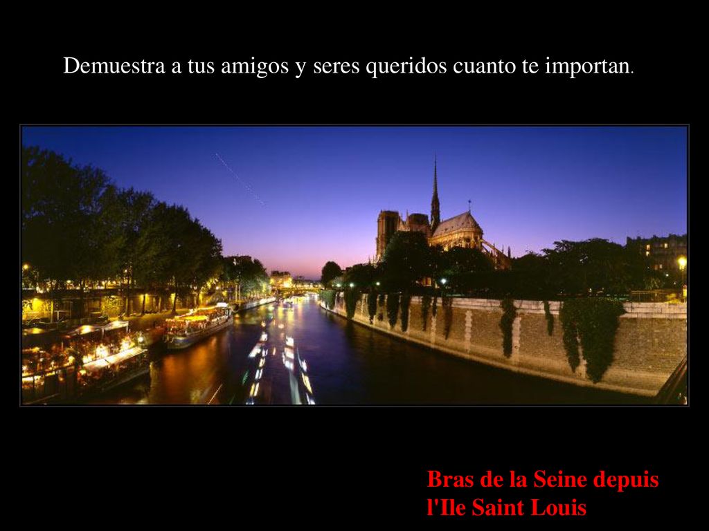 Demuestra a tus amigos y seres queridos cuanto te importan.