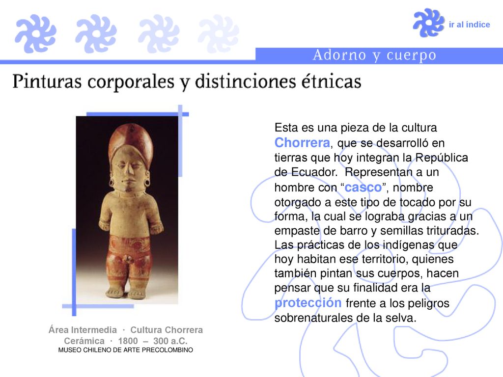 Área Intermedia · Cultura Chorrera Cerámica · 1800 – 300 a.C.