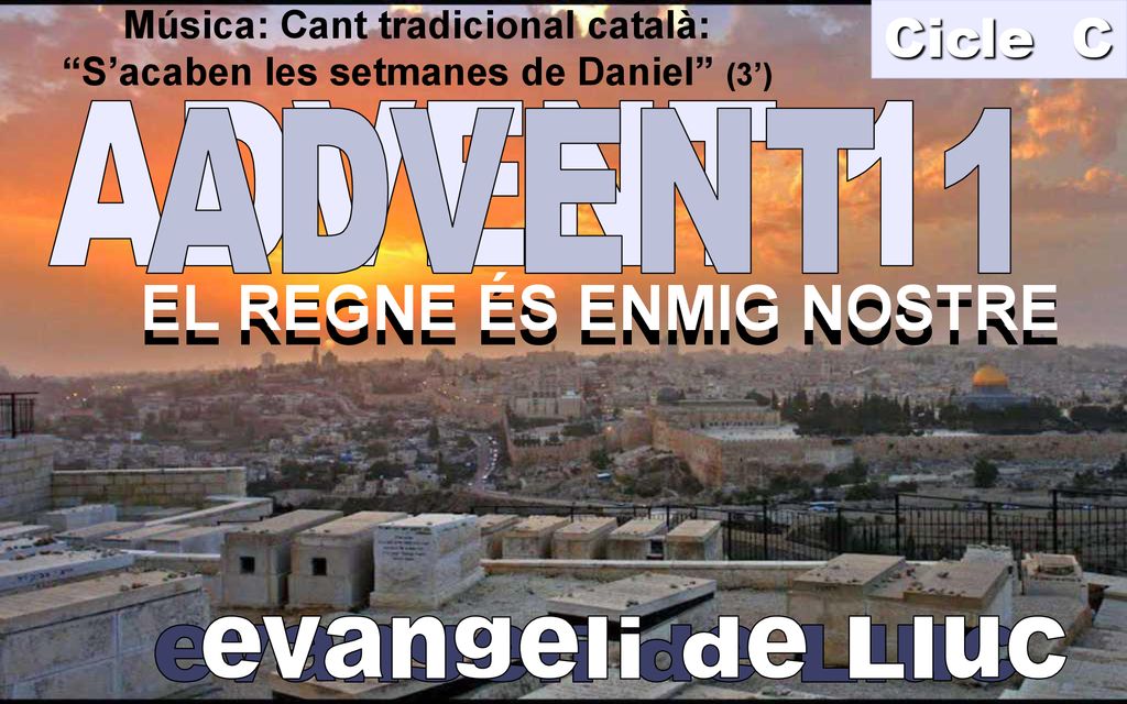 EL REGNE ÉS ENMIG NOSTRE EL REGNE ÉS ENMIG NOSTRE