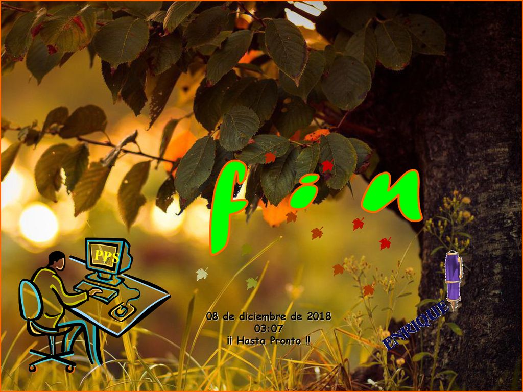 f i n PPS 08 de diciembre de :07 ¡¡ Hasta Pronto !!