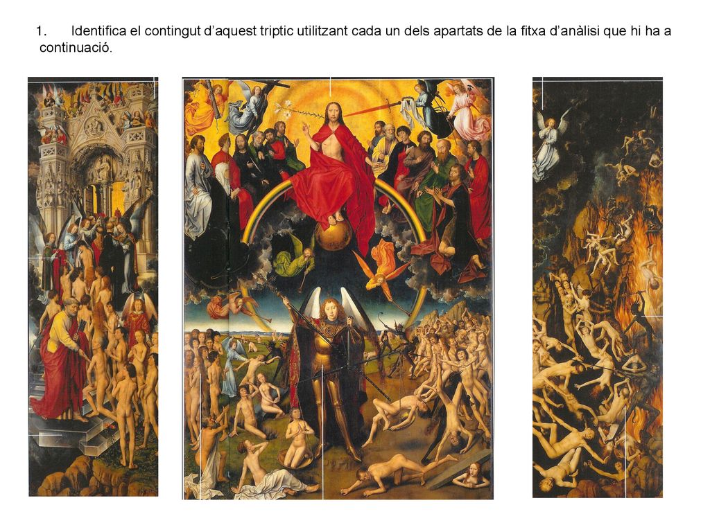 Identifica el contingut d’aquest triptic utilitzant cada un dels apartats de la fitxa d’anàlisi que hi ha a