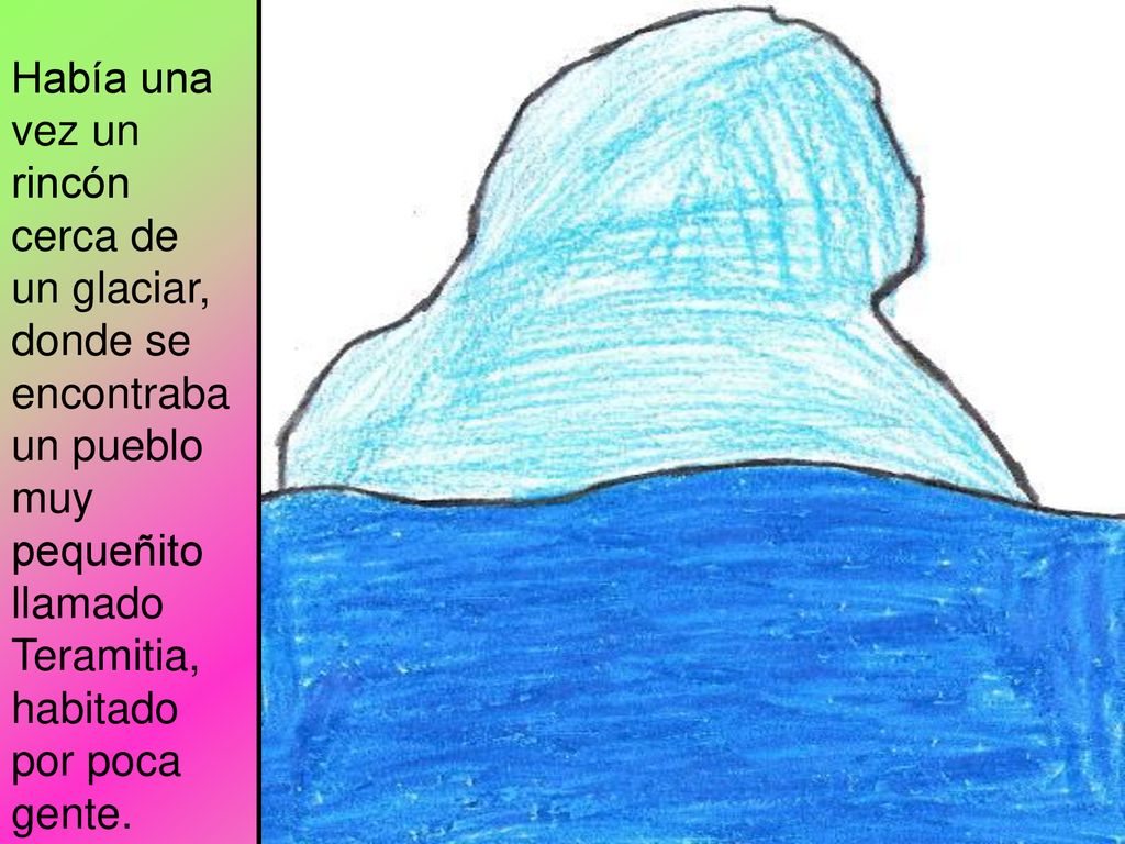 Había una vez un rincón cerca de un glaciar, donde se encontraba un pueblo muy pequeñito llamado Teramitia, habitado por poca gente.