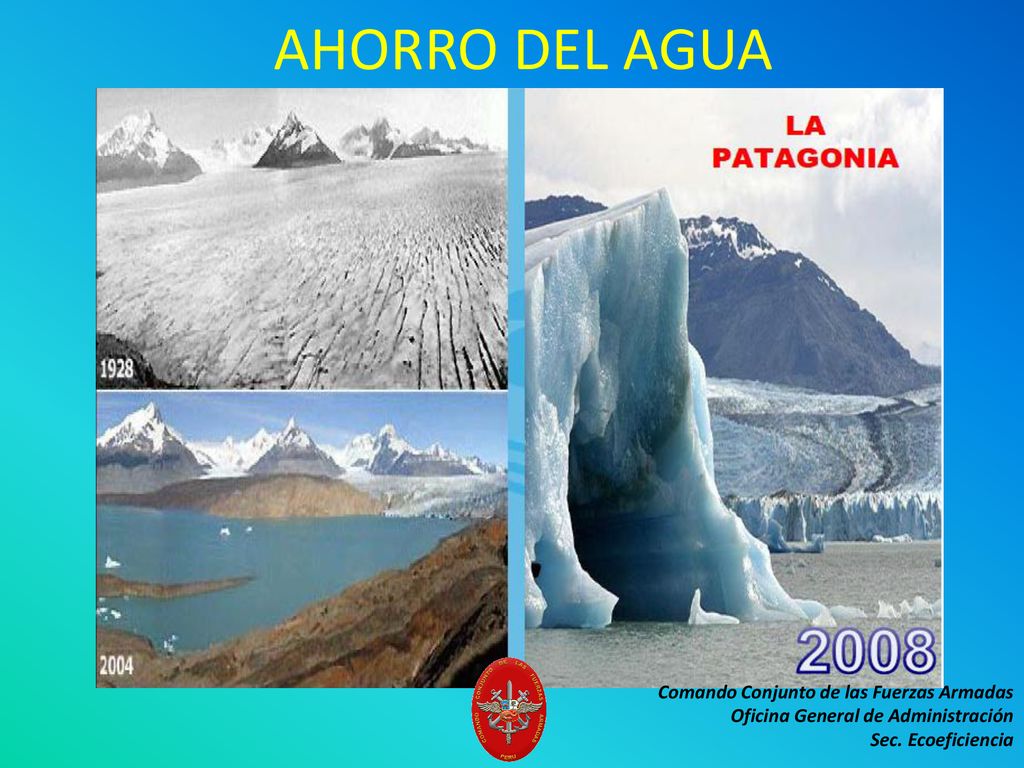 AHORRO DEL AGUA Comando Conjunto de las Fuerzas Armadas Oficina General de Administración Sec.
