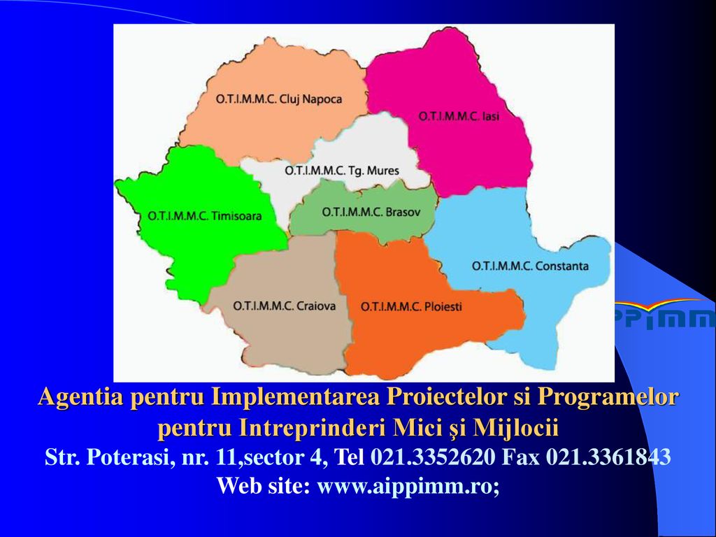 Agentia pentru Implementarea Proiectelor si Programelor pentru Intreprinderi Mici şi Mijlocii