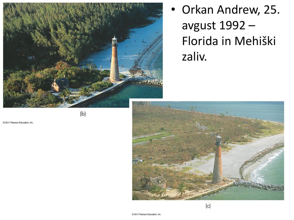 Orkan Andrew, 25. avgust 1992 – Florida in Mehiški zaliv.